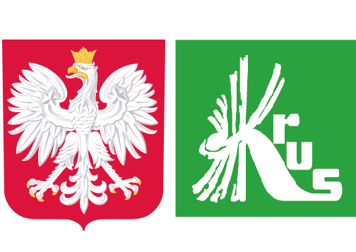 Godło Polski i logo KRUS